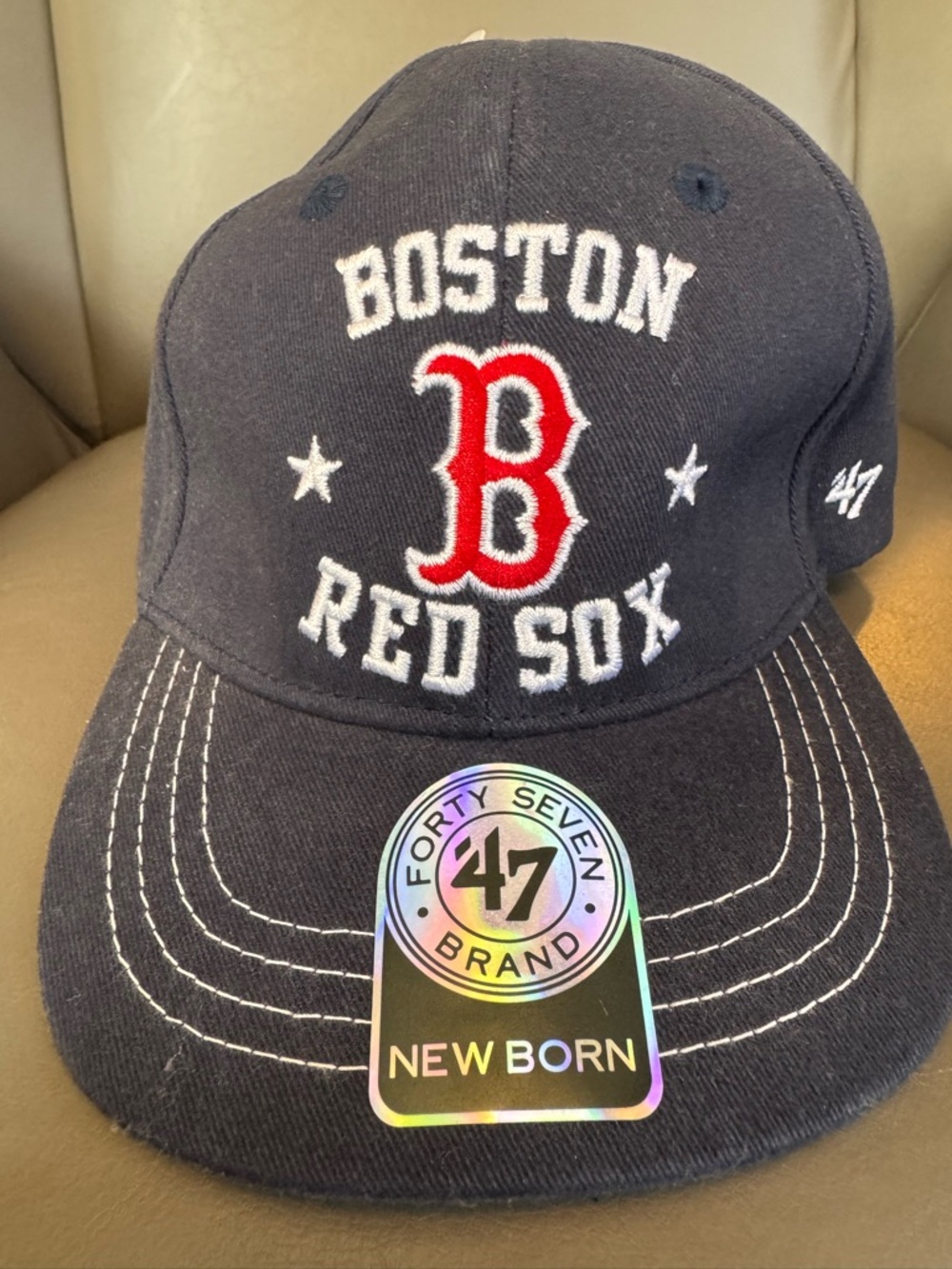 '47 Boston Red Sox Navy Baseball Cap - newborn size